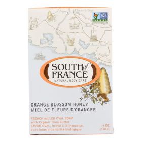 South Of France Bar Soap - Orange Blossom Honey - 6 Oz - 1 Each