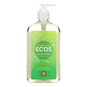 Earth Friendly Hand Soap - Lemongrass - Case Of 6 - 17 Fl Oz.