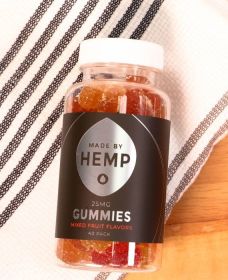 Made by Hemp - Assorted Flavors Full Spectrum Gummies, 25mg/20ct