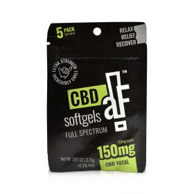 CBDaF! Softgels 150mg 5ct