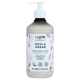 Naturals Hand and Body Lotion - Rose and Argan