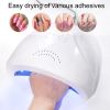 UV LED Nail Art Lamp 30 Beads Nail Drying Gel Nail Polish Curing SUNone 48 Watt LED UV Auto Sensor Suitable for Newcomers as well as Home Nail Salon U