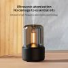 1pc Vintage Cool Mist Humidifier Usb Portable Candle Light H2o Air Humidifier Aroma Essential Oil Diffuser Air Mini Humidifier