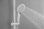 ShowerSpas Shower System, with 10" Rain Showerhead, 4-Function Hand Shower, Adjustable Slide Bar and Soap Dish,