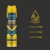 ABOVE Sport Energy - 48 Hours Antiperspirant Deodorant - Dry Spray for Men - Woody, Floral Fragrance - Protects Against Sweat and Body Odor - Delivers