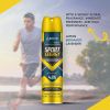 ABOVE Sport Energy - 48 Hours Antiperspirant Deodorant - Dry Spray for Men - Woody, Floral Fragrance - Protects Against Sweat and Body Odor - Delivers