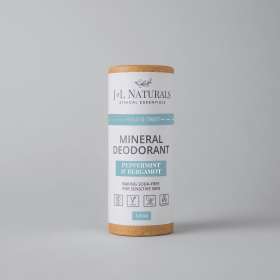 Mineral Deodorant (Scent: Peppermint & Bergamot)