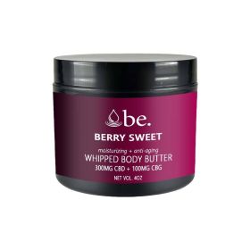 CBD Body Butters (Scent: Berry Sweet)