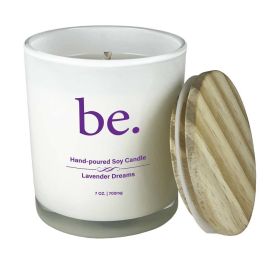 CBD Candles - Lavender Dreams (size: 10oz Glass Tumbler w/ 700mg)