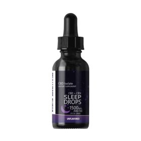 CBD + CBN Sleep Tinctures (CBD Isolate) (Strength: 1500mg CBD Isolate)