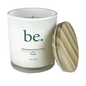 CBD Candles - Focus (size: 10oz Glass Tumbler w/ 700mg)