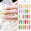 AS 15ml 30 Colors Solid Colour Gel Polish Set Shiny Cat Eye Nail Gel Polish Starry Sky Effect Gel UV Gel Varnish Bright Silver Enamel Lacquer Soak off